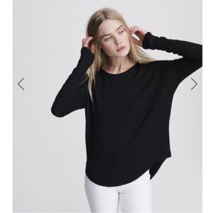 Rag & Bone Hudson crew‎ neck long sleeve top medium $155